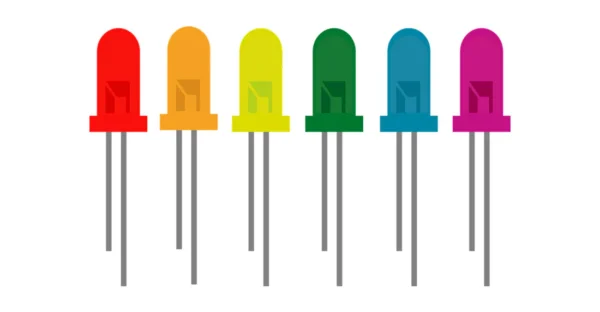 DIP LED 5mm Oval Shape