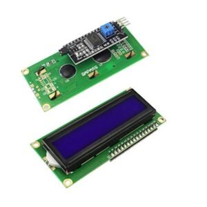16x2 LCD1602 Parallel LCD Display With IIC I2C Interface, Blue Colour