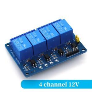 4 CHANNEL RELAY BOARD 12v