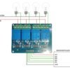 4 CHANNEL RELAY BOARD 12v - Image 2